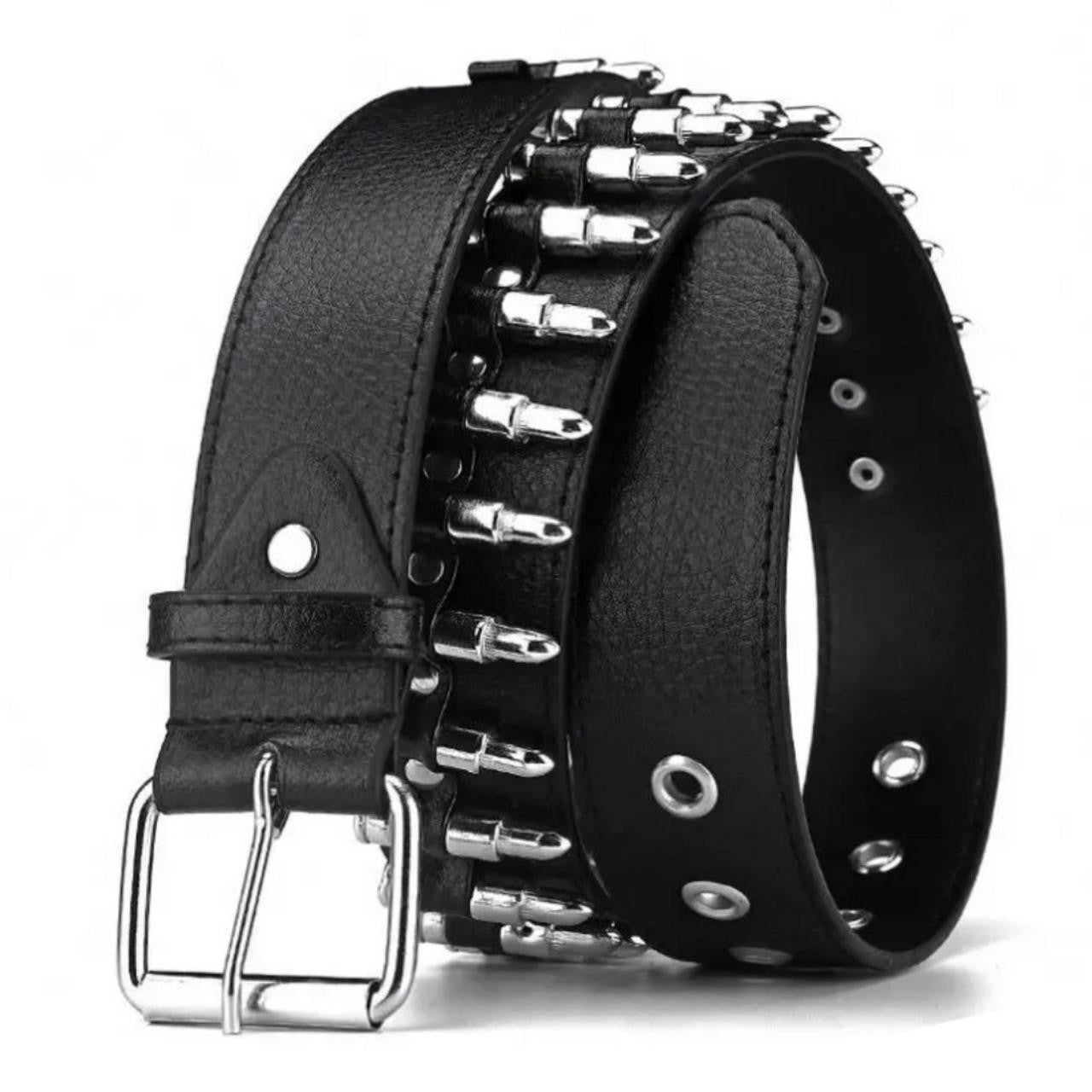 Alternative Gothic Skater Punk Rock Grunge Occult Emo E-Girl Metal Bullet Belt2