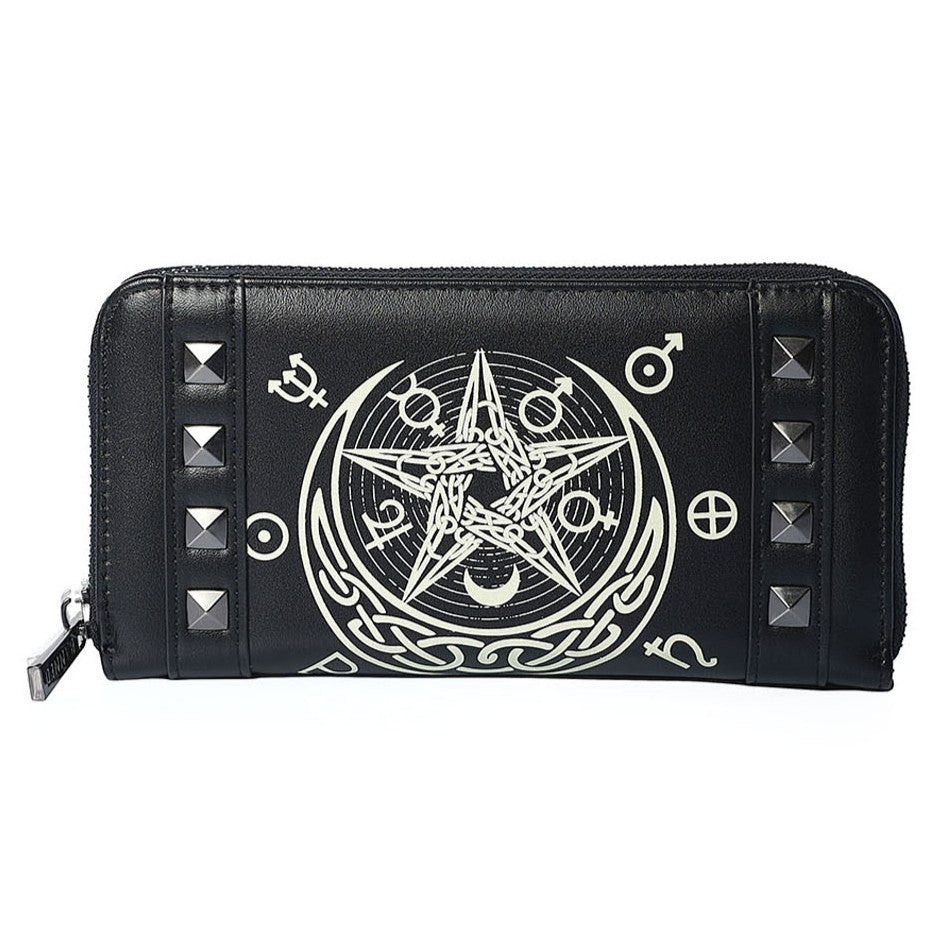 Banned Apparel Hollow Alternative Gothic Punk Rock Grunge Wallet Purse0
