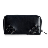 Banned Apparel Skeleton Butterfly Alt Gothic Punk Rock Grunge Wallet Purse1