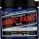 Manic Panic High Voltage Hair Colour Gothic Grunge Shocking Blue 118ml0