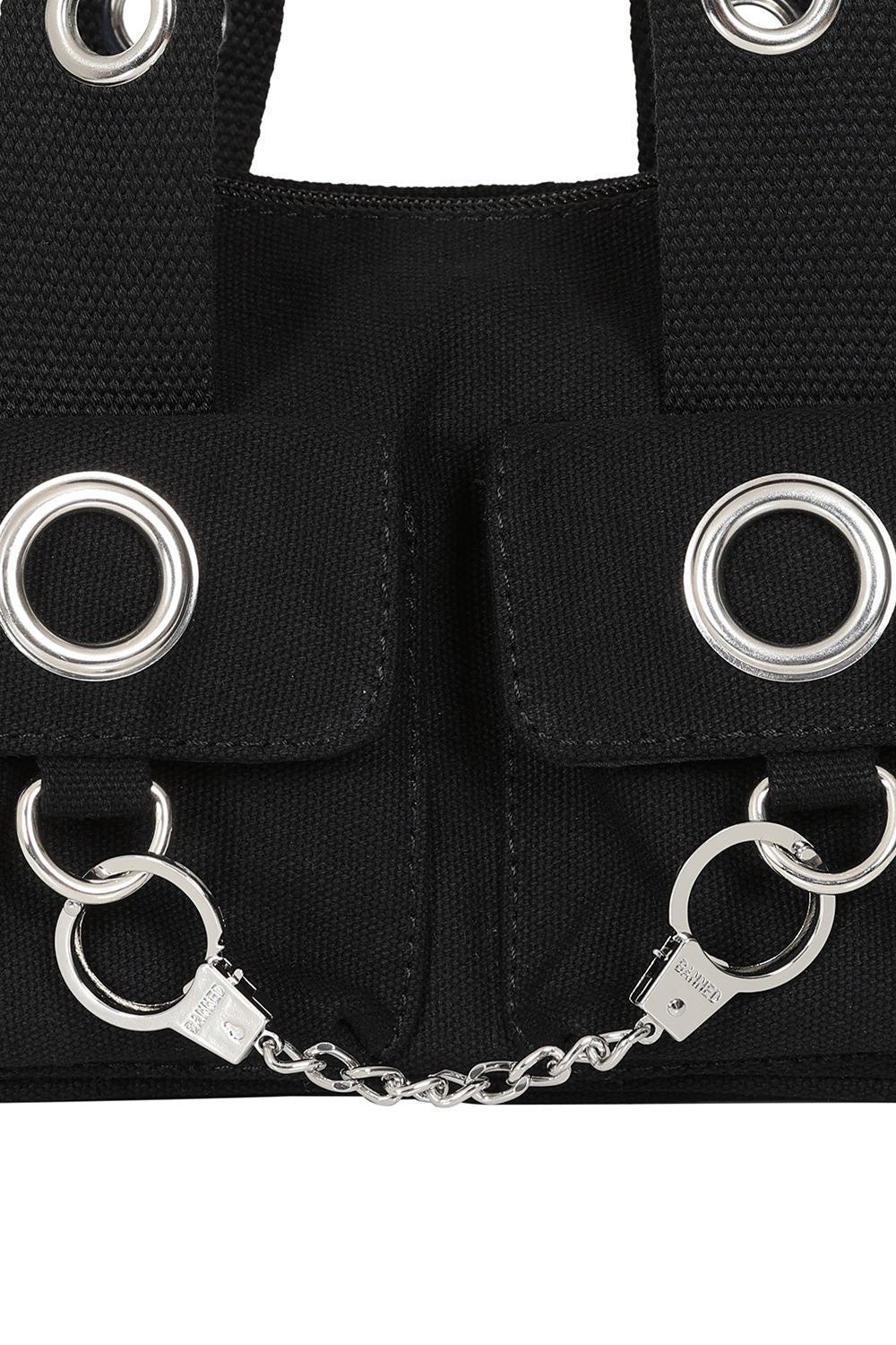 Banned Apparel Whittaker Emo Goth Punk Handbag3