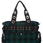 Banned Apparel Green Camdyn Alternative Gothic Punk Rock Grunge Emo Handbag2