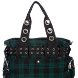 Banned Apparel Green Camdyn Alternative Gothic Punk Rock Grunge Emo Handbag2