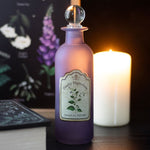Deadly Nightshade Decorative Glass Potion Bottle Emo Decor Gothic Alternative0