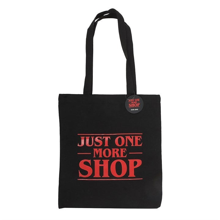 Just One More Shop Polycotton Tote Bag Emo Alt Goth Alternative Punk2