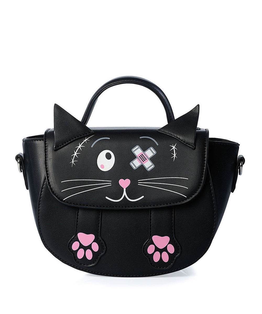 Banned Apparel Neko Emo Goth Alternative Hand Bag With Shoulder Strap0