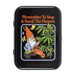 Stop And Smell The Flowers Stash Tin by Steven Rhodes1