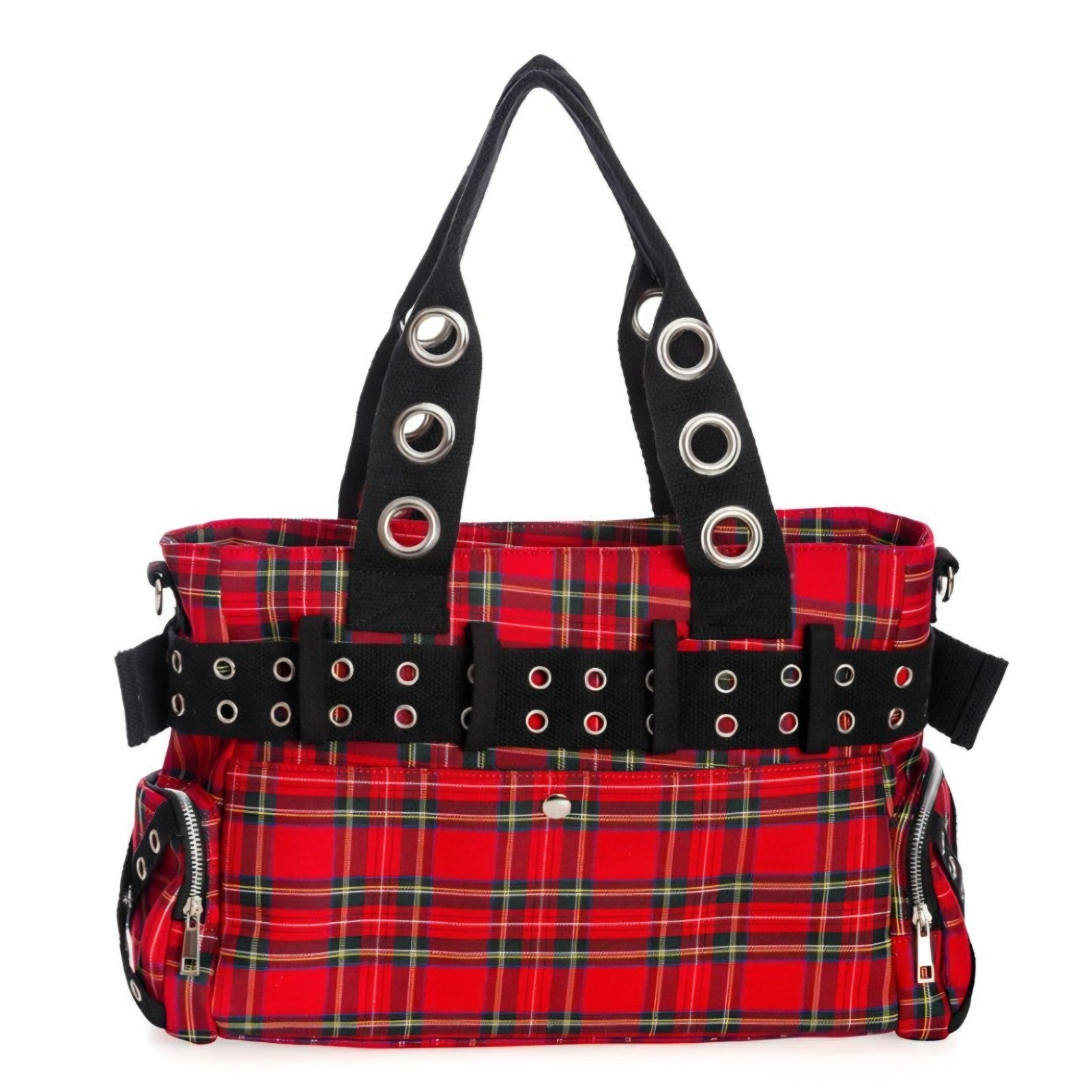 Banned Apparel Red Camdyn Alternative Gothic Punk Rock Skater Grunge Emo Handbag2