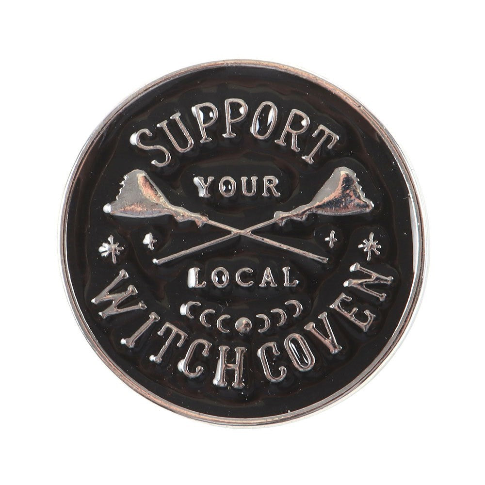 The Coven Club Enamel Pin Badge Emo Punk Witchcraft Alternative Gothic2
