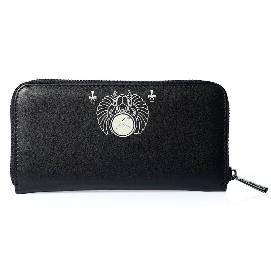 Banned Apparel Bastet Alternative Gothic Punk Rock Grunge Wallet Purse1