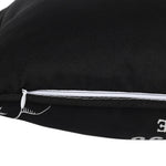 Gothic Ouija Rectangular Black And White Talking Board Cushion2