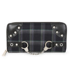 Banned Apparel Grey Rise Up Alternative Gothic Punk Rock Grunge Wallet Purse0