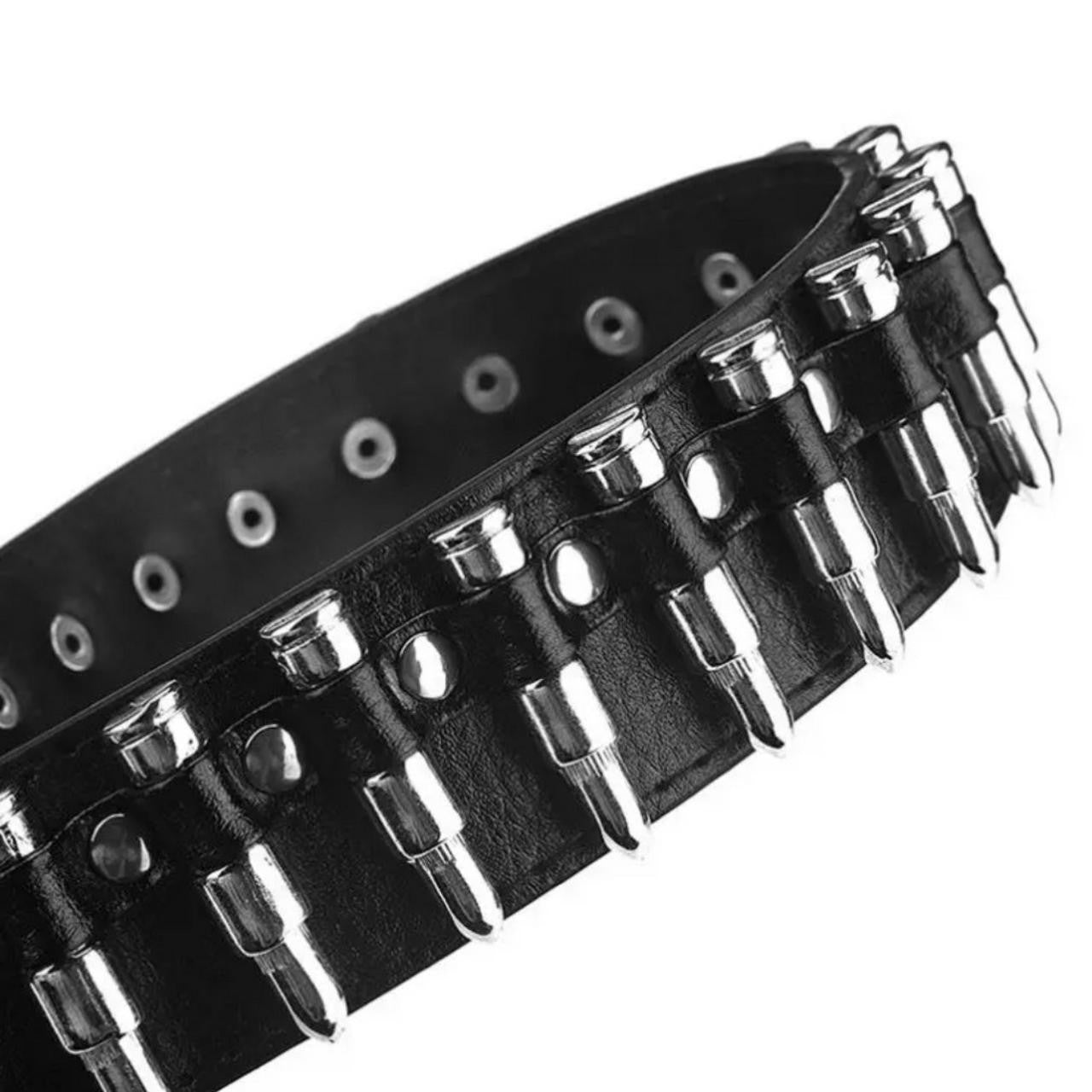 Alternative Gothic Skater Punk Rock Grunge Occult Emo E-Girl Metal Bullet Belt4