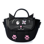 Banned Apparel Neko Emo Goth Alternative Hand Bag With Shoulder Strap0