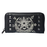Banned Apparel Alternative Gothic Punk Rock Grunge Occult Skater Hollow Wallet0