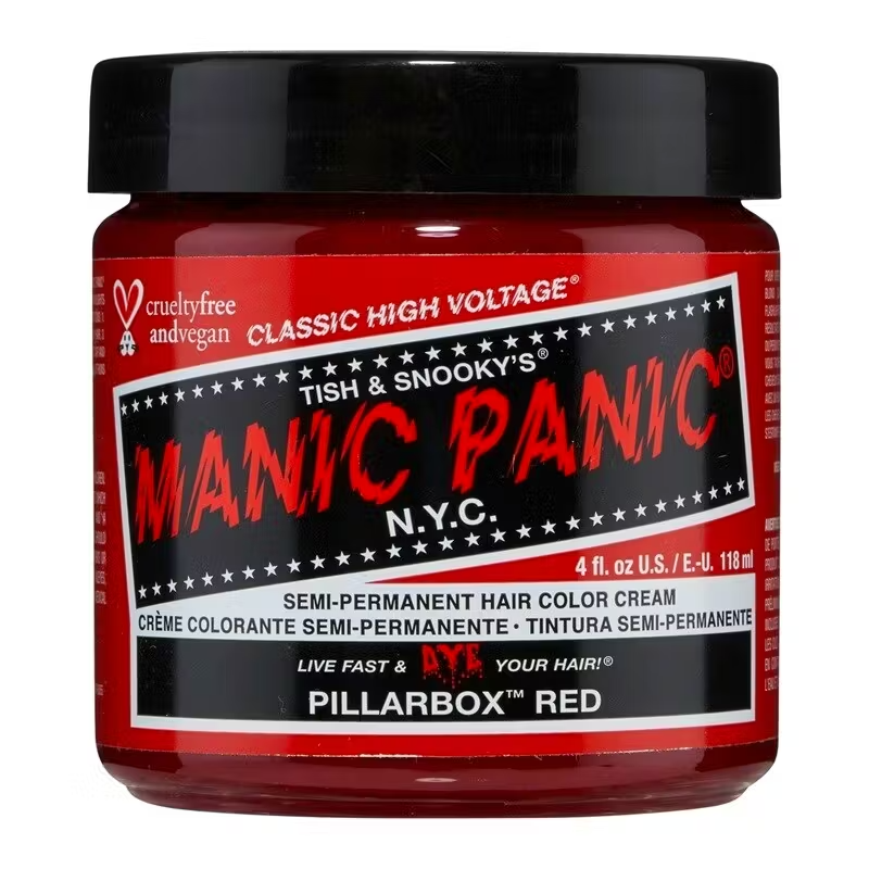 Manic Panic High Voltage Hair Colour Gothic Grunge Pillarbox Red 118ml0