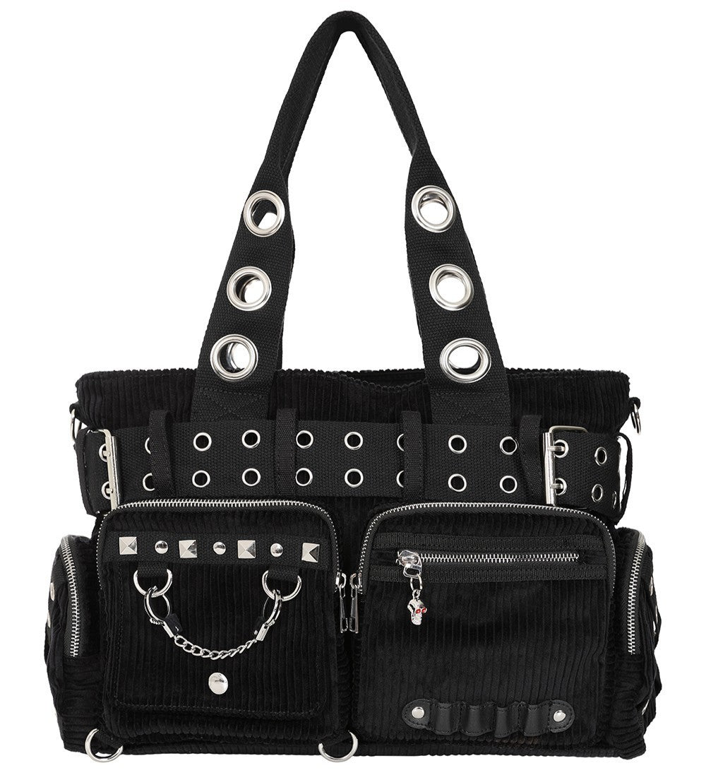 Banned Apparel Black Sweet Revenge Alt Gothic Punk Rock Grunge Occult Handbag0