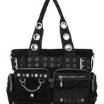 Banned Apparel Black Sweet Revenge Alt Gothic Punk Rock Grunge Occult Handbag0