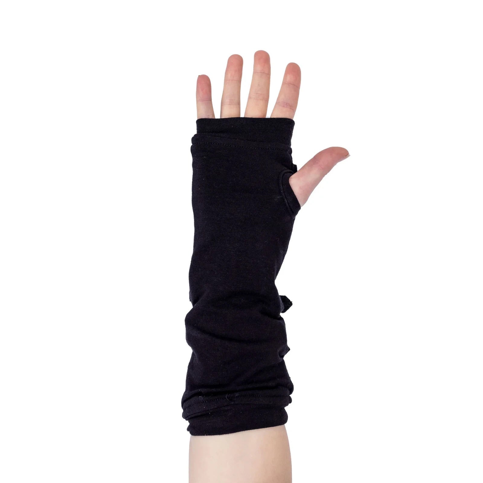 Poizen Industries Astorath Black Gothic Alternative Punk Rock Emo Armwarmers1