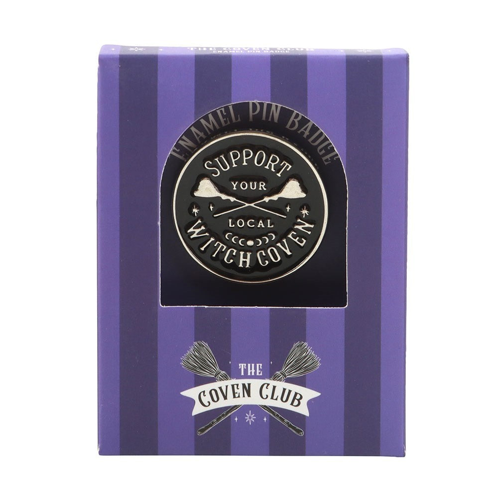 The Coven Club Enamel Pin Badge Emo Punk Witchcraft Alternative Gothic1