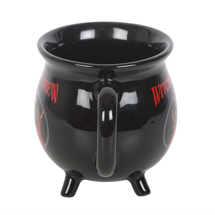Witches Brew Gothic Occult Witch Punk Emo Grunge Ceramic Mug By Steven Rhodes2