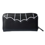 Banned Apparel White Salem Bat Wallet Purse1