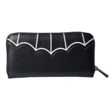 Banned Apparel White Salem Bat Wallet Purse1