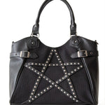 Banned Apparel Calling Of The Eclipse Pentagram Handbag Black Gothic Alternative0