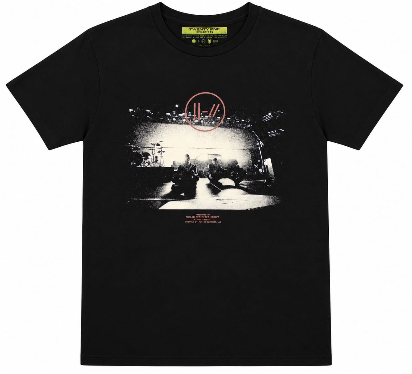 Official Twenty One Pilots Dark Stage Alt T-Shirt