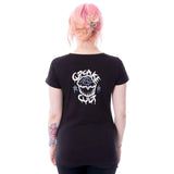 Cupcake Cult Creepy But Cute T-Shirt  Women's Alternative Goth Top Emo Punk