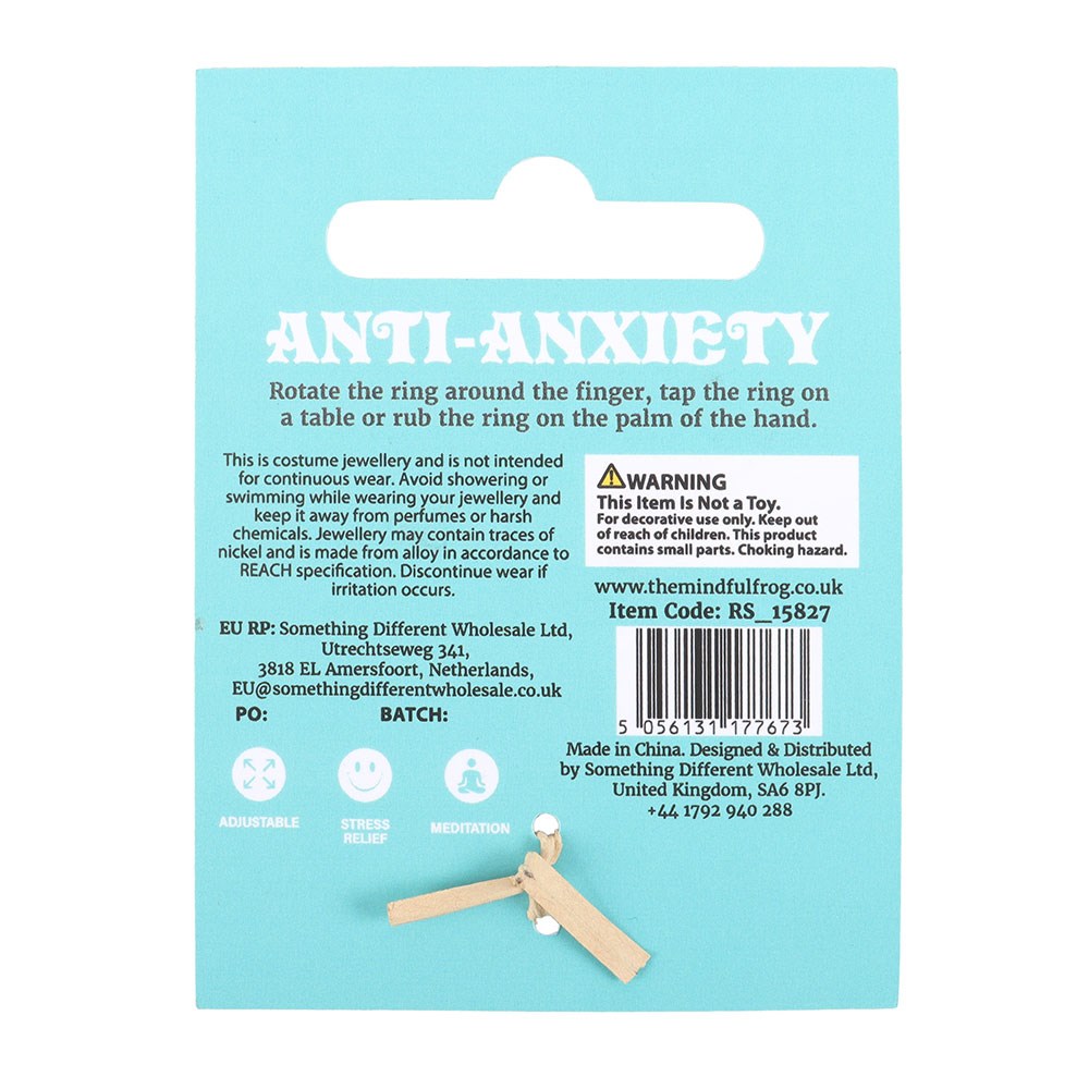 Rain Or Shine Anti-Anxiety Fidget Ring