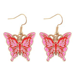 Flaming Butterfly Emo Punk Grunge Gothic Alt Cute Earrings