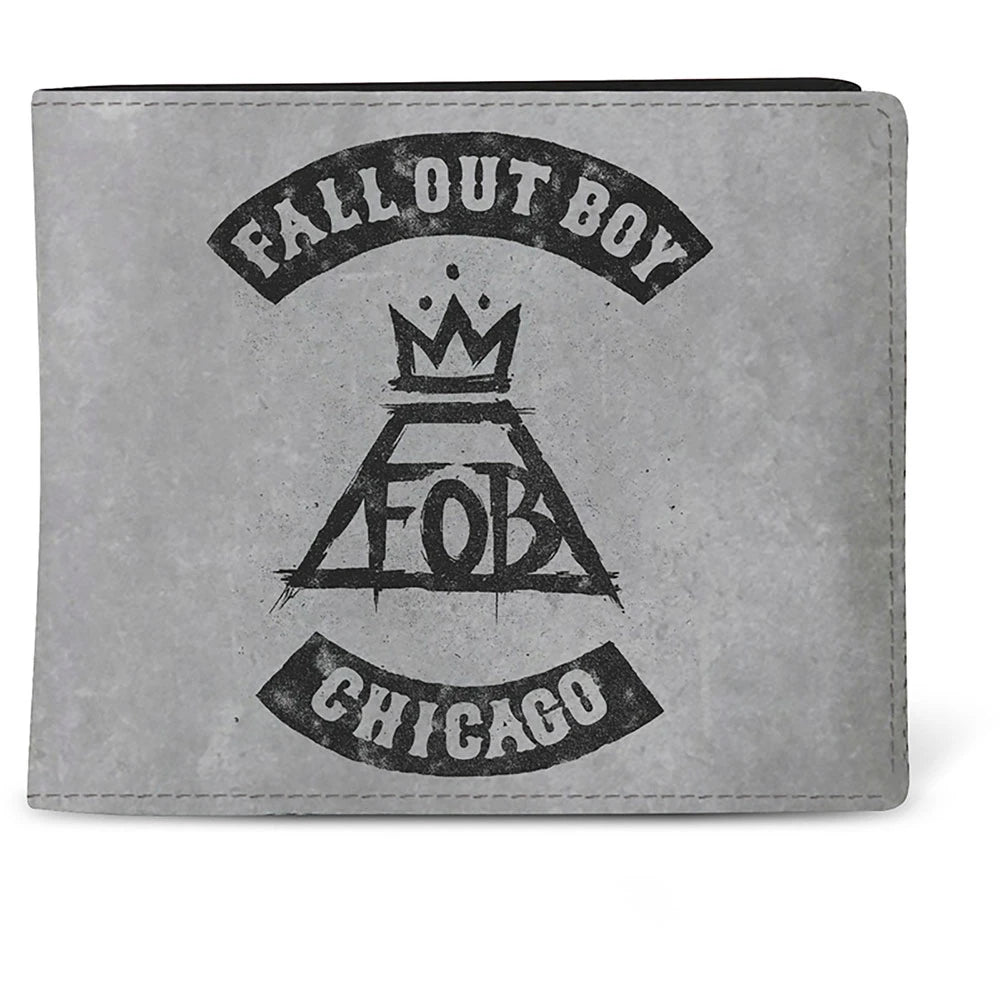 Official Fall Out Boy Chicago Logo Alt Wallet