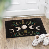 Dark Forest Moon Phases Doormat