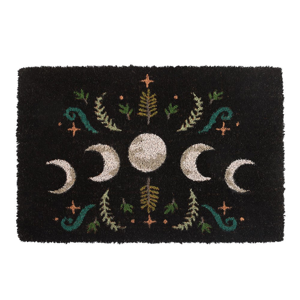 Dark Forest Moon Phases Doormat