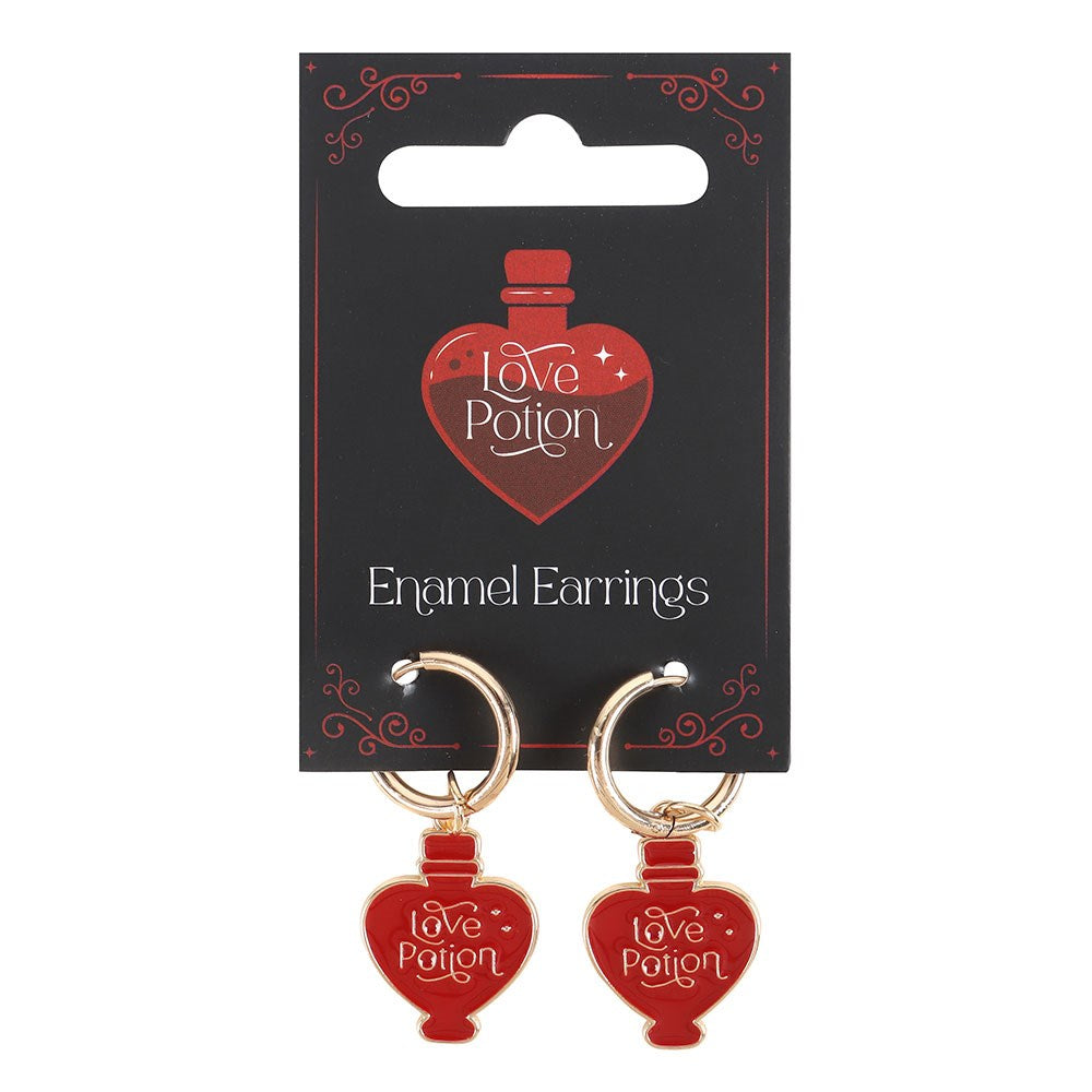 Love Potion Emo Punk Occult Gothic Alt Cute Earrings