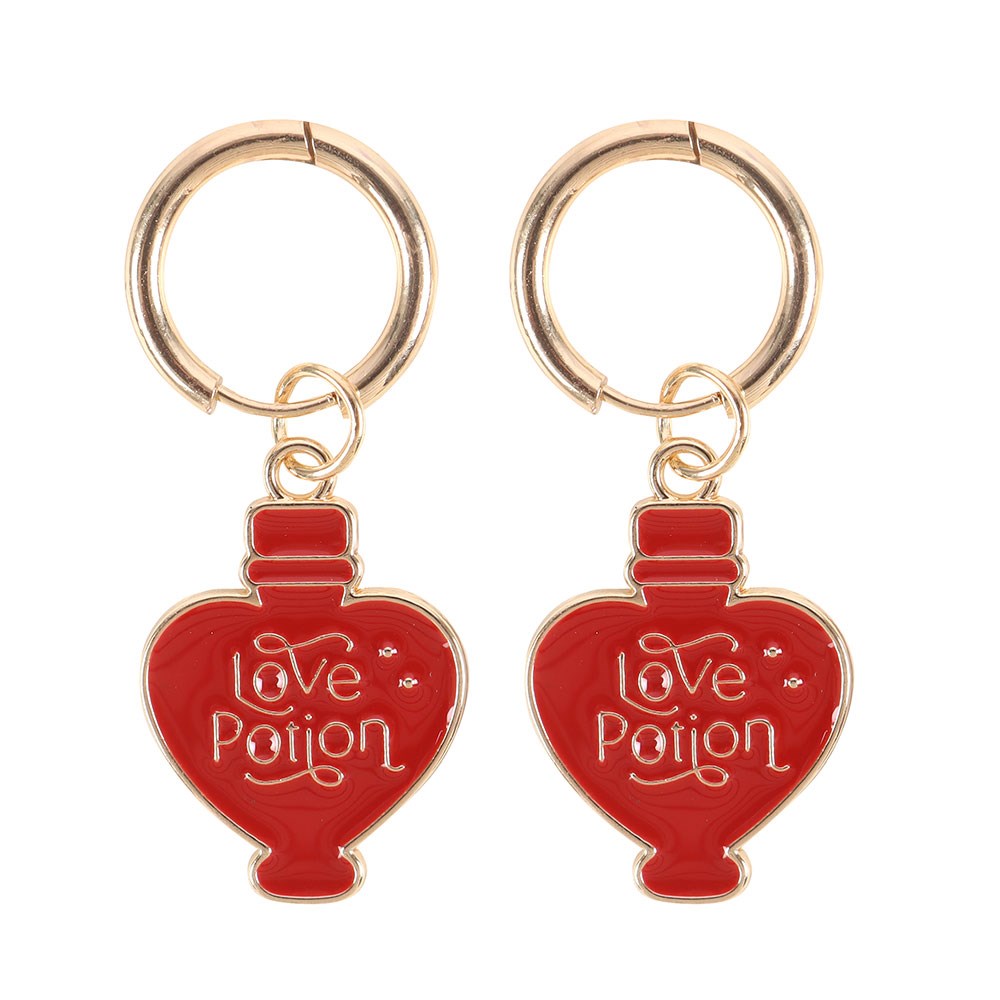 Love Potion Emo Punk Occult Gothic Alt Cute Earrings