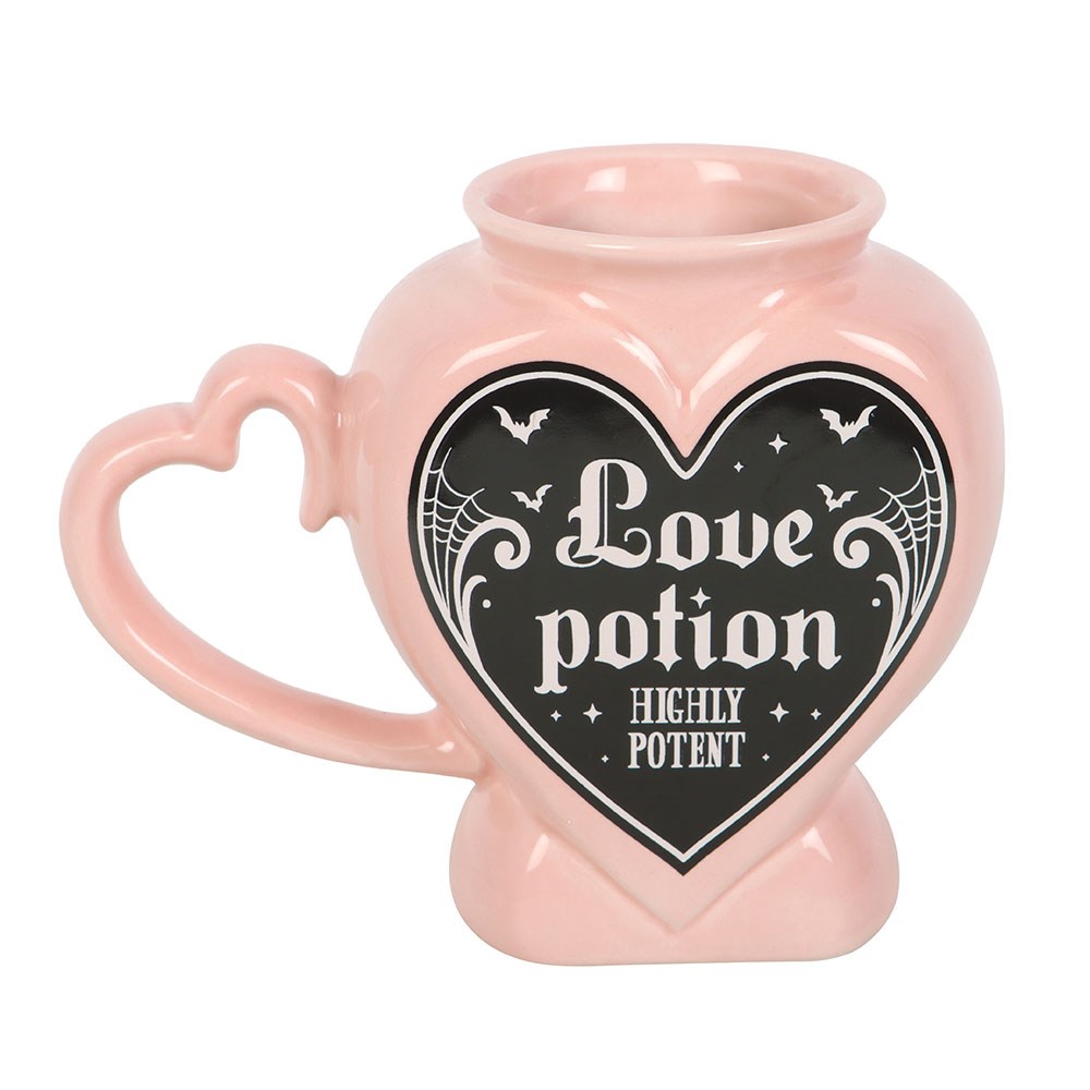 Love Potion Shaped Witchy Alternative Mug