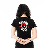 Cupcake Cult Phantom Kitty T-Shirt Women's Alternative Goth Top Emo Punk