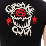 Cupcake Cult Phantom Kitty T-Shirt Women's Alternative Goth Top Emo Punk