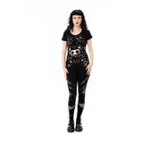 Cupcake Cult Phantom Kitty T-Shirt Women's Alternative Goth Top Emo Punk