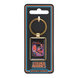 Steven Rhodes Cat Dimension Occult Emo Punk Alt Art Keyring Chain Accessory