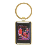 Steven Rhodes Cat Dimension Occult Emo Punk Alt Art Keyring Chain Accessory