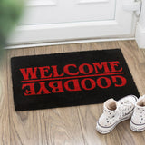 Welcome Goodbye Upside Down Doormat