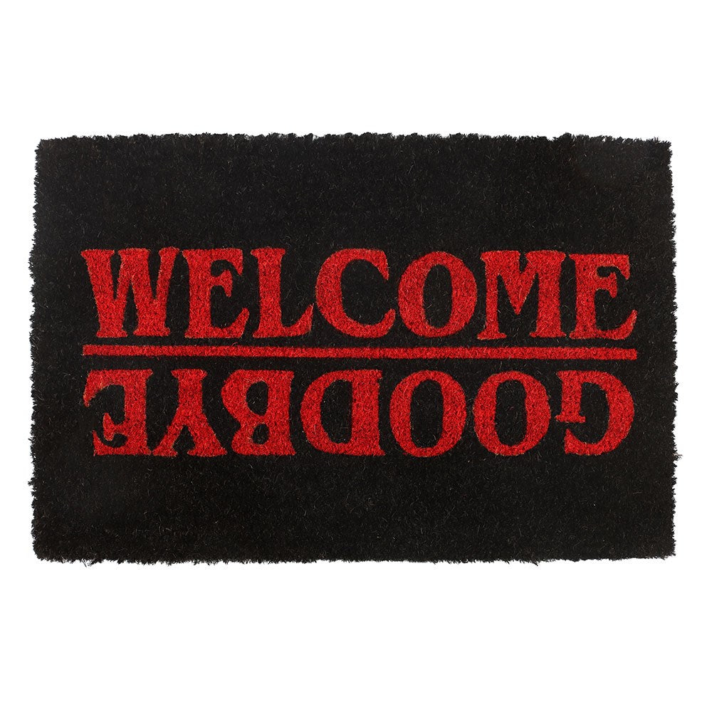 Welcome Goodbye Upside Down Doormat