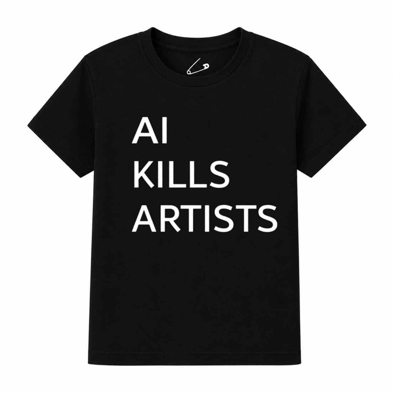 AI KILLS ARTISTS Punk T-Shirt