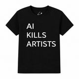 AI KILLS ARTISTS Punk T-Shirt