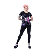 Cupcake Cult Bat Brat T-Shirt Women's Alternative Goth Emo Punk Top