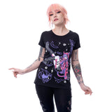 Cupcake Cult Bat Brat T-Shirt Women's Alternative Goth Emo Punk Top
