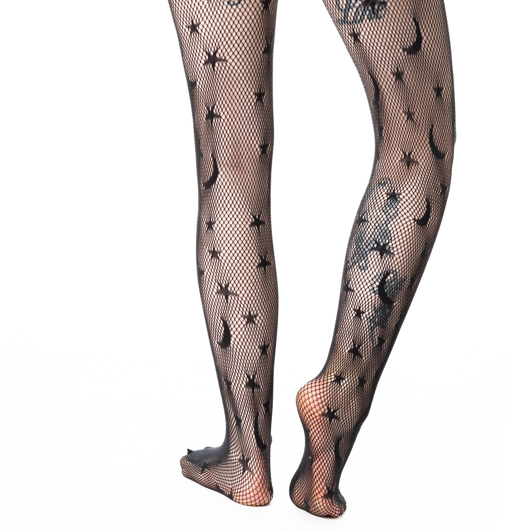 Poizen Industries Alt Black Celestial Tights Emo Punk Grunge